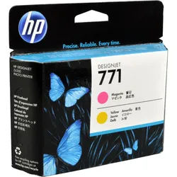 HP Druckkopf CE018A 771 magenta + yellow