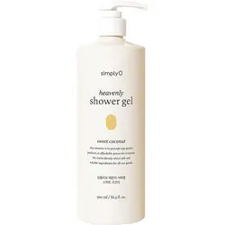 Simplyo Heavenly Sweet Coconut Cremiges Kokos-Duschgel Gel 500 ml Unisex