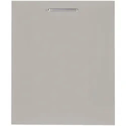 Nobilia Geschirrspülerfront , Grau , Metall , nur wie online abgebildet bestellbar , 60x72x1.9 cm , Blauer Engel, Pefc, Goldenes M, Made in Germany, DGM-Klimapakt , Typenauswahl , Küchen, Küchenmöbel, Küchenschränke, Geräteumbauschränke