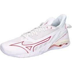 Mizuno Damen Handballschuhe WAVE MIRAGE 5 X1GB2350-73 40 - White/Rose Elegance/Lava Falls - 40