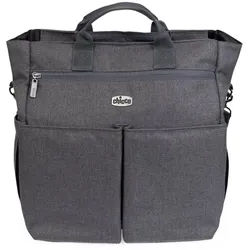 Chicco Wickeltasche , Schwarz , Textil , 40x35 cm , Baby on Tour, Kinderwagen, Wickeltaschen & Wickelrucksäcke