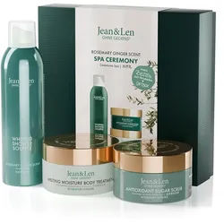 Jean & Len Spa Ceremony Giftbox Rosemary Ginger, hochwertige Geschenkbox 1 St