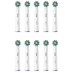 Oral-B - Aufsteckbürsten 'Pro CrossAction' in Weiß Zahnbürste 1 St weiss
