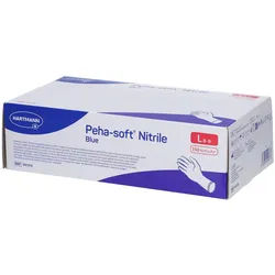 Peha-soft® nitrile blue puderfrei L Handschuhe 150 St blau