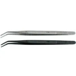 HOLEX Pinzette mit schmaler Spitze, abgewinkelt, 150 mm, Form 22b, AMB