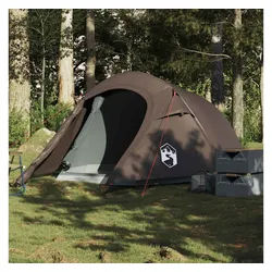 furnicato Faltzelt Campingzelt Tunnelzelt Braun 280x194x125 cm Außenzelt, 230x180x115 cm, (1 tlg) braun 194 cm x 280 cm x 125 cm