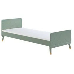 Bett mit Lattenrost 90x200 cm Billy Olivgrün