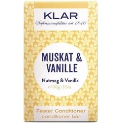 Klar-Seifen - Klar's fester Conditioner Muskat/Vanille (für normales Haar) 100 g