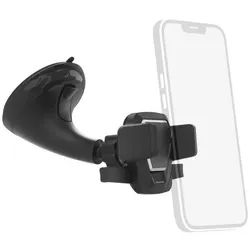 Hama Handy-Halterung Auto-Handyhalterung "Easy Snap" mit Saugnapf, 360 Grad drehbar