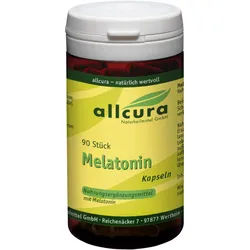 allcura Melatonin Kapseln 1mg 90 St Kapseln