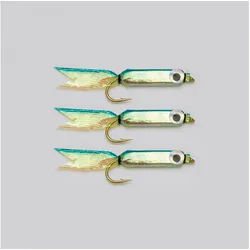 Behr Kunstköder Silver Minnow Lure hellblau 3 Stück 4,5cm Forellenköder
