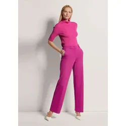 MADELEINE Palazzohose Weite Hose mit Bügelfalten rosa 18