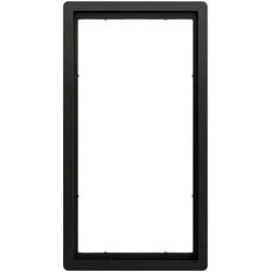 Gira Rahmen 2-fach schwarz matt Kunststoff F100 1002174