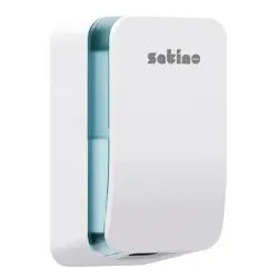 Satino Clean&Care Sensorspender, 500 ml, SF2 kompatibel, Nachhaltiger Spender für Seifen und Handdesinfektionsmittel, Farbe: weiß