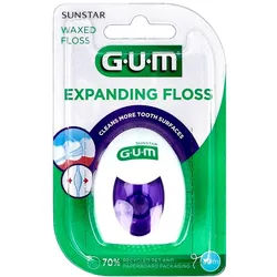 GUM EXPANDING FLOSS leicht gewachst, flauscht, 30 m