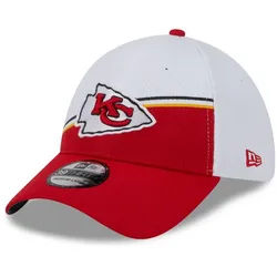 New Era Flex Cap 39Thirty SIDELINE 2023 Kansas City Chiefs weiß S/M