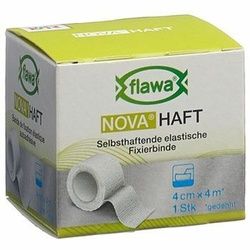 flawa Nova haft Selbsthaftende elastische Fixierbinde 4 cm x4 m