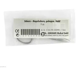 Nagelschere 9 cm gebogen 1 St