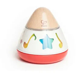 Hape Kreisel , Multicolor , Holz, Kunststoff, Holzwerkstoff , Buche , 10.8x10.4x10.8 cm , Reach, EN 71 , Geräuscheffekte, transportierbar , Spielzeug, Holzspielzeug