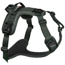 Non-stop dogwear Hunde-Geschirr RAMBLE HARNESS green, Wander- und Alltagsgeschirr für Hunde grün XL