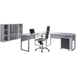 Büro Office Edition Set 2 Grau