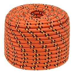 vidaXL Seil Bootsseil Orange 14 mm 250 m Polypropylen (1-tlg) orange