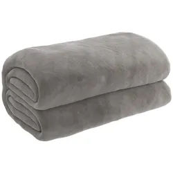vidaXL Gewichtsdecke, Therapiedecke mit Bezug Grau 200x230 cm 9 kg Stoff