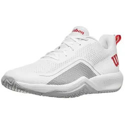 Wilson Rush Pro Lite Allcourt 2024 weiss/grau Herren Tennisschuh weiß 49 1/3