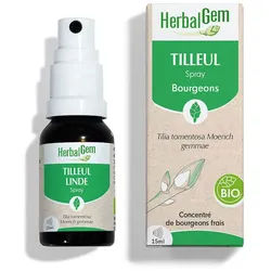 Herbalgem - Lindenblüte Bio - Nahrungsergänzungsmittel - Frischer Knospen Extrakt - Für Schlaf & Entspannung - 15 ml