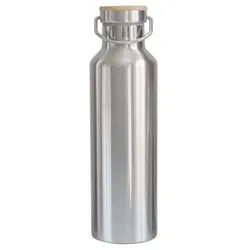 pandoo Trinkflasche Wiederverwendbare Edelstahl Trinkflasche, mit oder ohne Isolierung, Edelstahl 750 ml