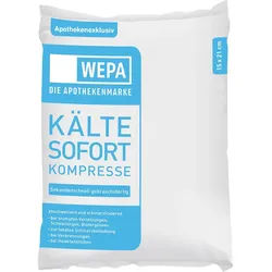 Wepa Einmal-Kälte-Sofort-Kompresse 15 x 21 cm Kompressen 1 St 1 St Kompressen