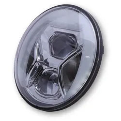 HIGHSIDER 7 Zoll LED Hauptscheinwerfereinsatz TYP 8, silber