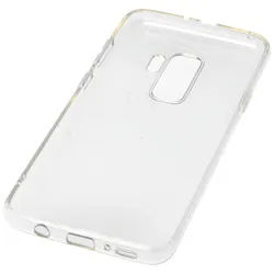 Hülle passend für Samsung Galaxy S9 Plus - transparente Schutzhülle, Anti-Gelb Luftkissen Fallschutz Silikon Handyhülle robustes TPU Case