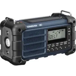 MMR-99 - Bluetooth - Handcrank - Solar Radio - DAB/DAB+/FM - Mono - Blau