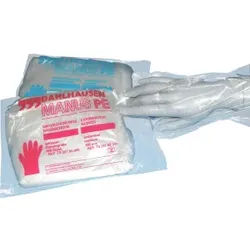 Dahlhausen PE-Untersuchungshandschuhe, 1 Polybeutel = 100 Stück, Herrengröße: 300 mm