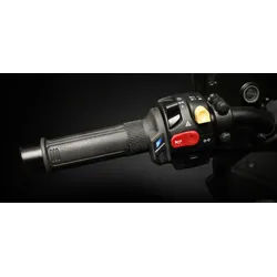 KOSO HG-13 beheizte Griffe integrierter Schalter 130mm, weiss