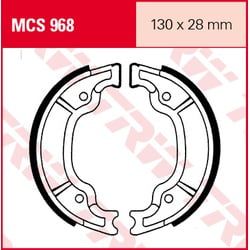 TRW Lucas Bremsbacken MCS968
