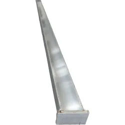 ORIGI WALLS Aluminium U - Profil EINSEITIG - 0,40 m lang (40*50*40*4 mit Fußplatte)