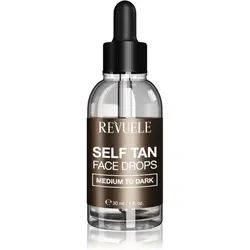Revuele Paradise Bronze Self Tan Face Drops Selbstbräuner - Tropfen für das Gesicht Farbton Medium To Dark 30 ml