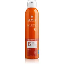 Rilastil Sun System transparentes Bräunungsspray SPF 15 200 ml