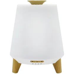 Atrigo Luftbefeuchter Dn-829 Wifi , Weiß, Ahornfarben , Kunststoff , 22.5 cm , flüsterleise, Feuchtigkeitssensor, variable Gebläsesteuerung, Nachtmodus, Timerfunktion , Elektrogeräte, Kühlgeräte, Luftreiniger & Luftbefeuchter