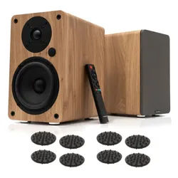 Vulkkano A5 ARC Aktivlautsprecher braun Oehlbach Set