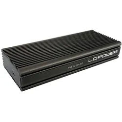 LC-Power LC-M2-C-NVME-2X2 Speicherlaufwerksgehäuse