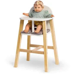 Musterkind Puppenhochstuhl , Holz , 27x55x33 cm , EN 71, Ce , Spielzeug, Holzspielzeug