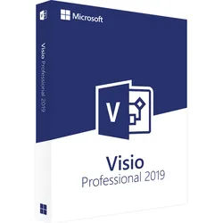 Microsoft Visio 2019 Professional | Windows | 1 PC | Zertifiziert