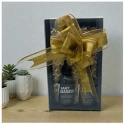 Radami Bartpflege-Set Geschenkset Bartpflege Set Bartshampoo, Bartcreme Bartöl Orange 3 tlg, Bartreinigung und Pflege in einem Geschenkset, Bartpflegeroutine