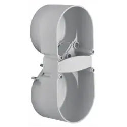 Integro FLOW, Berührungsschutzdose 2fach, Einbautiefe: 37mm