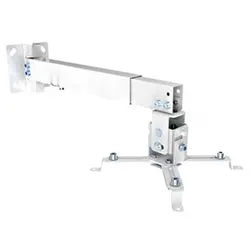 Equip Wand-/Deckenprojektorhalterung - Kipp- und schwenkbar - Verstellbar 430-650mm - Max. Gewicht 20kg EQ650703