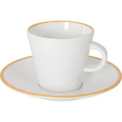 Gimex - Linea Line - Espresso Set - Gold - 85 ml - 2 Stück