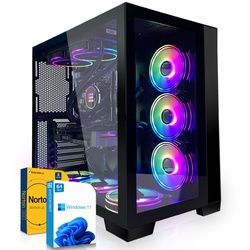 SYSTEMTREFF Gaming-PC (AMD Ryzen 9 5900X, RTX 3070Ti, 32 GB RAM, 1000 GB SSD, Wasserkühlung) schwarz
